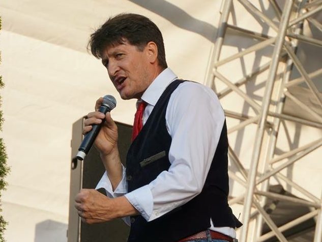 Andreas Fulterer bei einem Konzert