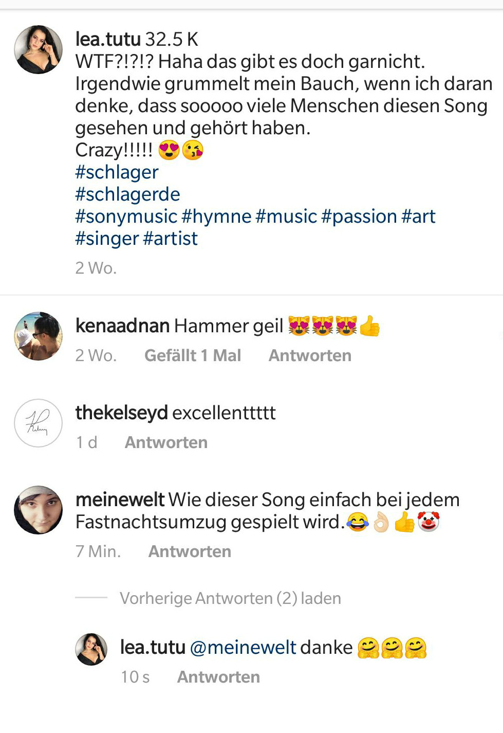 So reagieren die Fans auf Lea Tutu