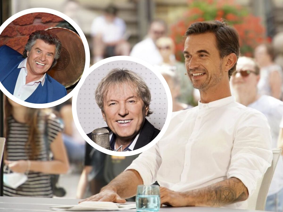 Florian Silbereisen Benrhard Brink Andy Borg