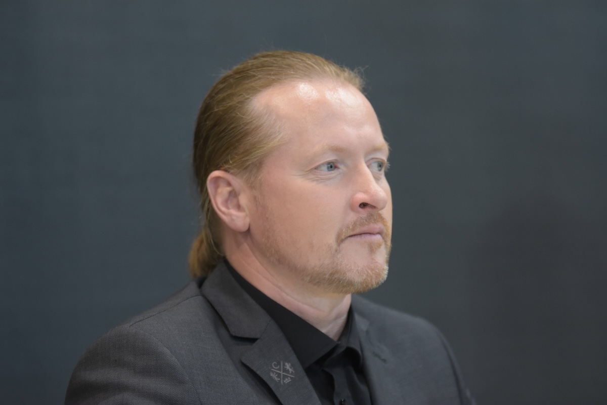 Joey Kelly * 1972, singer The Kelly Family and sportsman, at Frankfurt Bookfair / Buchmesse Frankfurt 2017 Frankfurt, Germany. 14th Oct, 2017. Joey Kelly * 1972, singer The Kelly Family and sportsman, at Frankfurt Bookfair / Buchmesse Frankfurt 2017 Copyright: xZoonar.com/MarkusxWissmannx zoonar_12814769