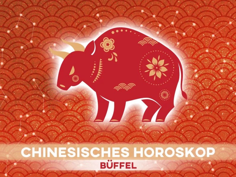 Chinesisches Horoskop für das Sternzeichen Bueffel vom 13. Juli 2025