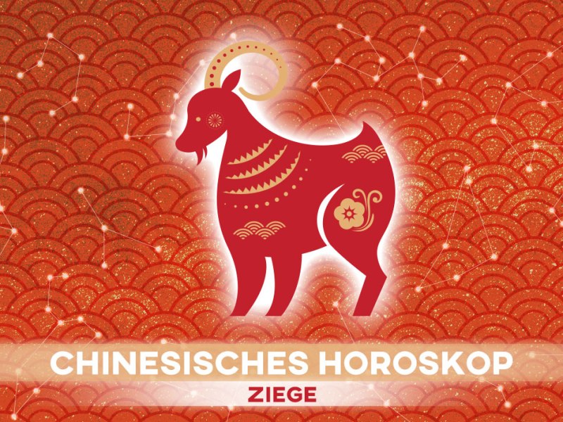 Chinesisches Horoskop für das Sternzeichen Ziege vom 13. Juli 2025