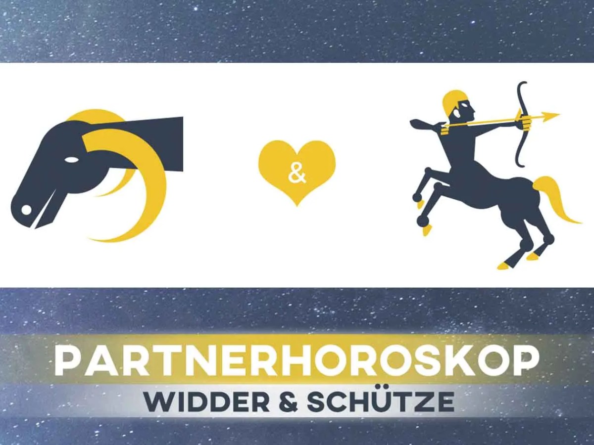 Sternzeichen Widder und Schütze