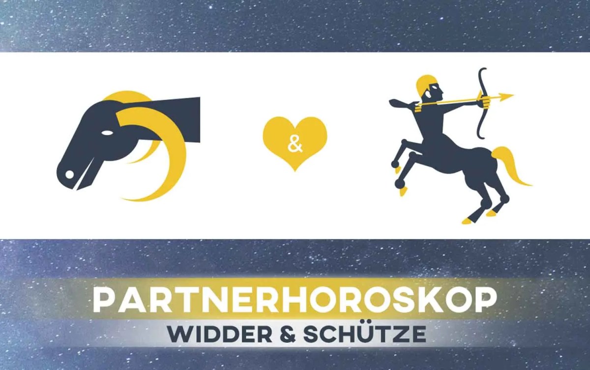 Sternzeichen Widder und Schütze