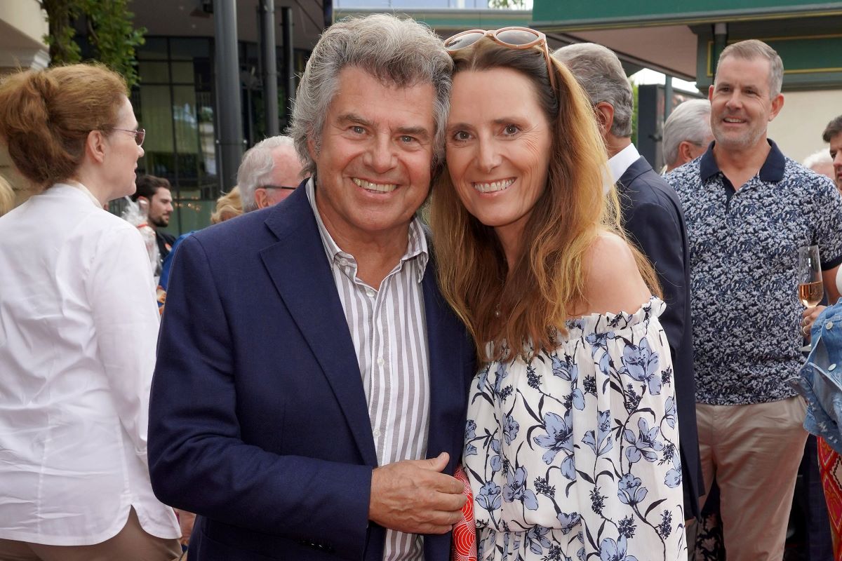 Andy Borg und seine Ehefrau Birgit beim 50 Jahre Kimmig Entertainment Event am 23.08.2023 im Europapark in Rust 75. Geburtstag von Werner Kimmig und 50 Jahre Kimmig Entertainment Event im Europapark Rust *** Andy Borg and his wife Birgit at the 50 years Kimmig Entertainment Event on 23 08 2023 at Europapark in Rust 75th birthday of Werner Kimmig and 50 years Kimmig Entertainment Event at Europapark Rust PUBLICATIONxINxGERxSUIxAUTxONLY
