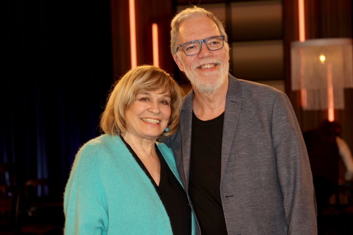 Kölner Treff am 21.03.2024 im WDR Studio BS 2 in Köln Mary Roos und Wolfgang Trepper zu Gast in der WDR Talkshow Kölner Treff am 21.03.2024 in Köln. *** Kölner Treff on 21 03 2024 at WDR Studio BS 2 in Cologne Mary Roos and Wolfgang Trepper as guests on the WDR talk show Kölner Treff on 21 03 2024 in Cologne xTSx