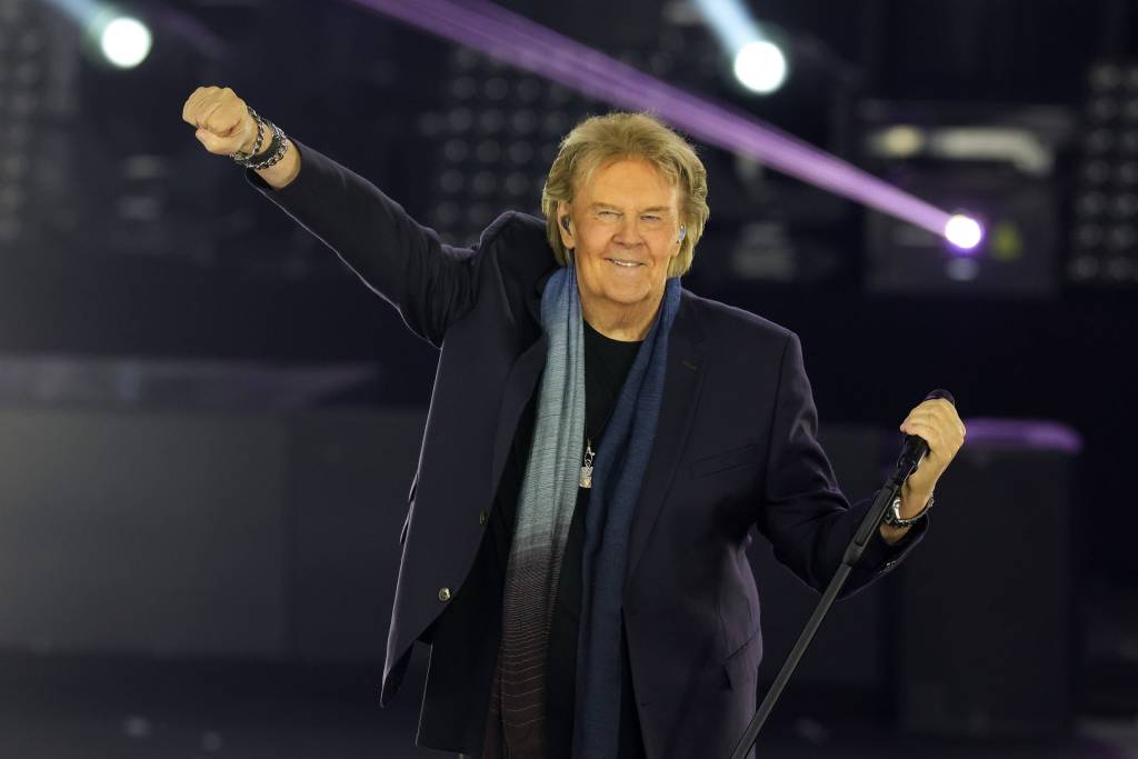 Howard Carpendale auf der Bühne.