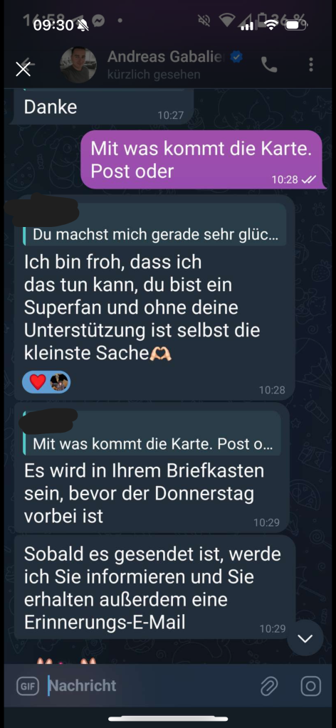 Andreas Gabalier Betrug