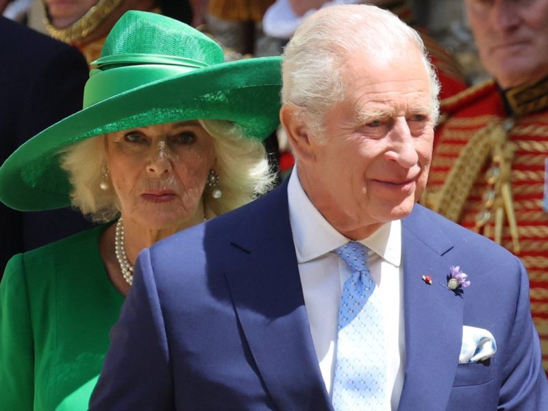 König Charles III. mit blutunterlaufenem Auge – was war passiert?